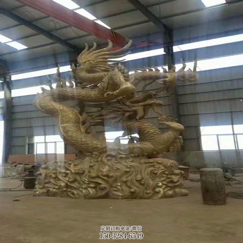 蛟龙雕塑底座 广场龙雕塑供求 景观艺术铜龙雕塑承接