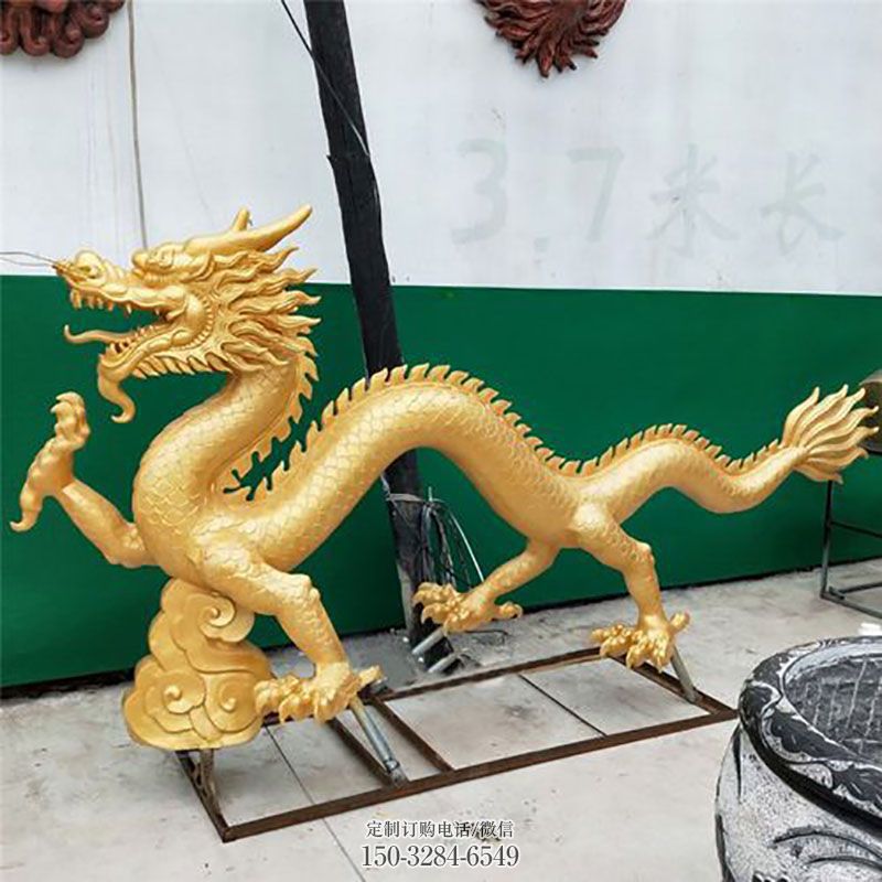 艺术蛟龙雕塑 景区龙雕塑优选 户外铜龙雕塑供给